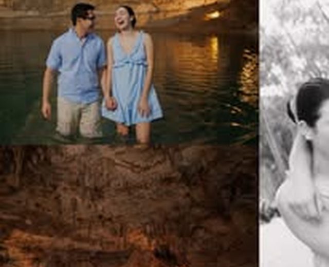 Fotografía de pareja en blanco y negro