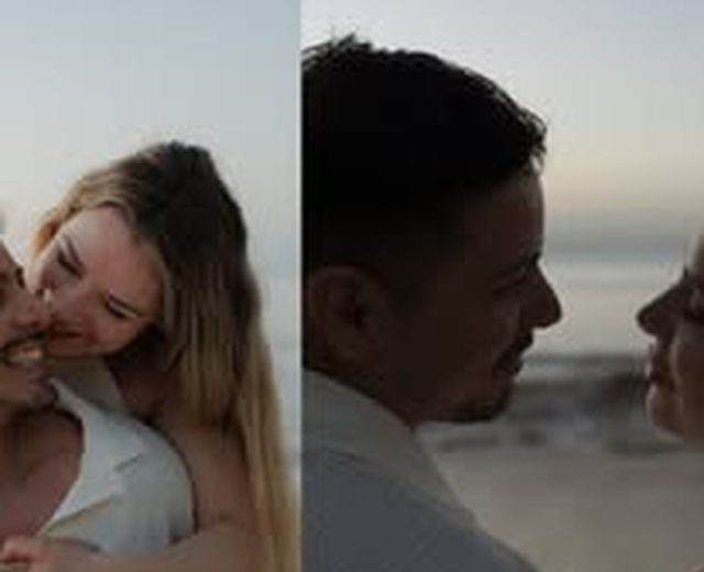 Pareja al atardecer